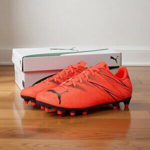 PUMA Attacanto II Firm Artificial Ground Soccer Cleats Men Size 11 Orange
